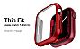 Thumbnail 8: Case Spigen Thin Fit Para Apple Watch 45mm Series 7 Red